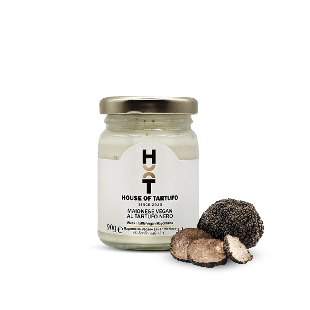 Vegansk sort trøffelmayonnaise